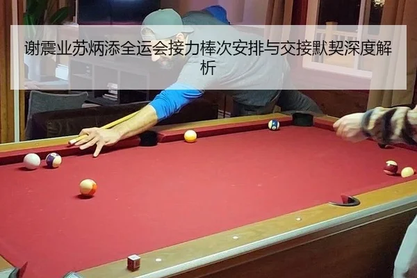 谢震业苏炳添全运会接力棒次安排与交接默契深度解析